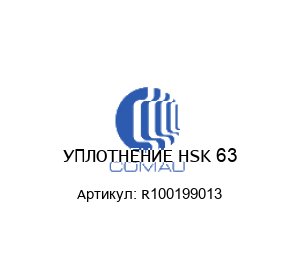 УПЛОТНЕНИЕ HSK 63 R100199013
