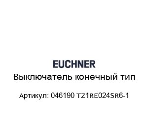 Выключатель конечный тип 046190 TZ1RE024SR6-1