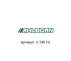 S 106 TG Ahlborn (ALMEMO)