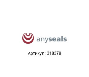 318378 Anyseals Уплотнение