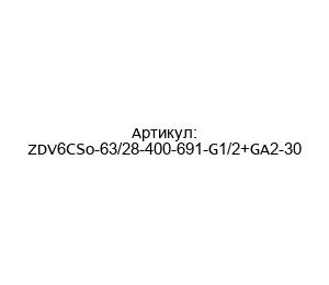 ZDV6CSo-63/28-400-691-G1/2+GA2-30 Aros Гидравлический цилиндр