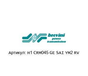 H1 CRM045 GE SAI YM2 RV Brevini (brand of DANA Group) Мотор