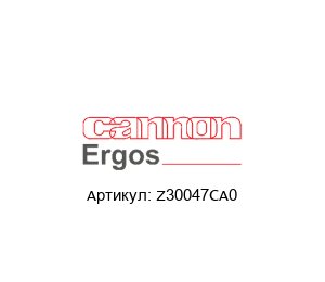 Z30047CA0 Cannon Ergos Фильтр