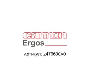 Z47660CAO Cannon Ergos Манометр