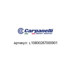L10800287000901 Carpanelli Электродвигатель