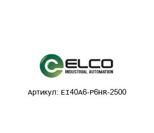 EI40A6-P6HR-2500 Elco Industrie Automation Энкодер