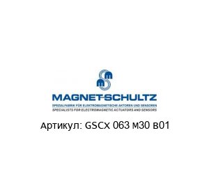 GSCX 063 M30 B01 Magnet Schultz Электромагнит