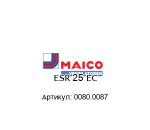 ESR 25 EC 0080.0087 Maico