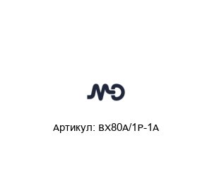 BX80A/1P-1A MD Micro Detectors Приемник