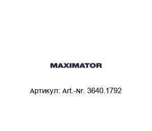 Art.-Nr. 3640.1792 MAXIMATOR