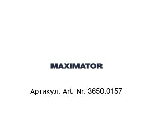 Art.-Nr. 3650.0157 MAXIMATOR