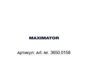 Art.-Nr. 3650.0158 MAXIMATOR
