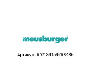 RRZ 3615/9/RS485 Meusburger Модуль управления
