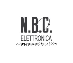 DIN03 HD 100N NBC Elettronica Динамометр