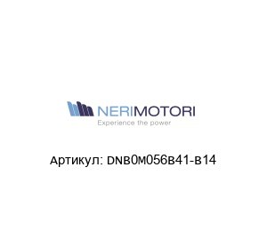 DNB0M056B41-B14 Neri Motori Электродвигатель