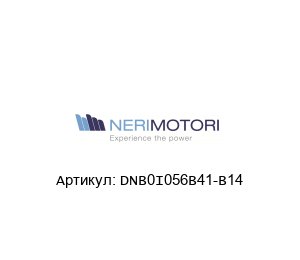 DNB0I056B41-B14 Neri Motori Двигатель