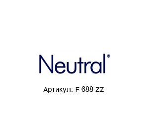 F 688 ZZ NEUTRAL Подшипник