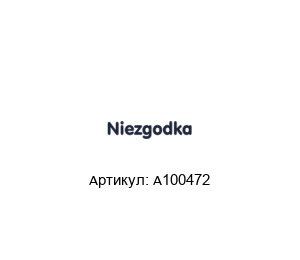 A100472 NIEZGODKA Пружина