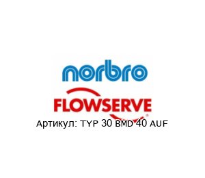 TYP 30 BMD 40 AUF Norbro (brand of FLOWSERVE)