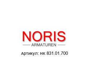 НК 831.01.700 Noris Armaturen Муфта