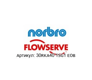 30RKA40 1SG1 EOB Norbro (brand of FLOWSERVE)