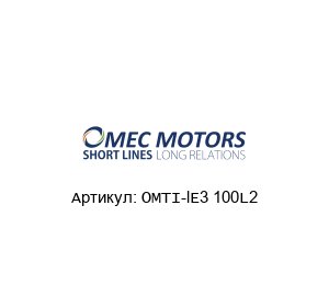OMTI-lE3 100L2 Omec Motors Электродвигатель