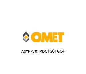 MDC1G6TGC4 OMET Манометр