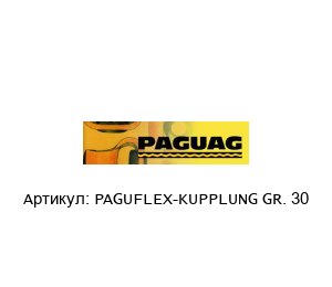 PAGUFLEX-KUPPLUNG GR. 30 Paguflex