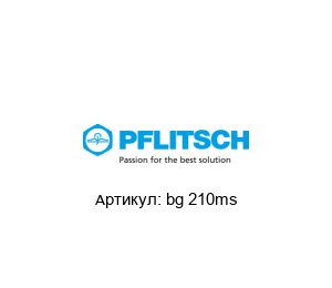 bg 210ms PFLITSCH