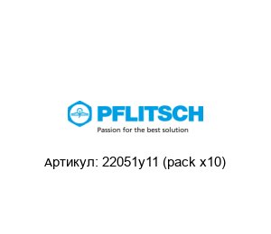 22051y11 (pack x10) PFLITSCH