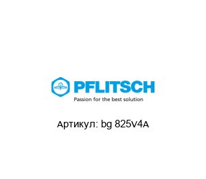 bg 825V4A PFLITSCH