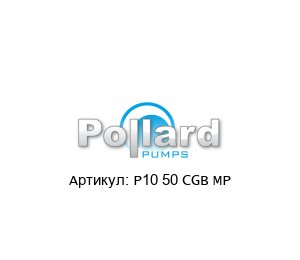 P10 50 CGB MP Pollard Pumps Насос