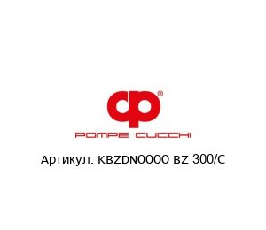 KBZDNOOOO BZ 300/C POMPE CUCCHI Шестеренчатый насос