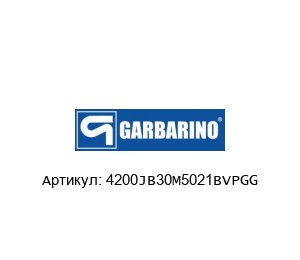 4200JB30M5021BVPGG Pompe Garbarino Механическая прокладка