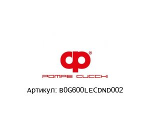 B0G600LECDND002 POMPE CUCCHI Насос
