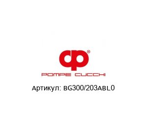 BG300/203ABL0 POMPE CUCCHI Насос