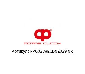 FMG025WECDNE029 NR POMPE CUCCHI Гидравлический насос