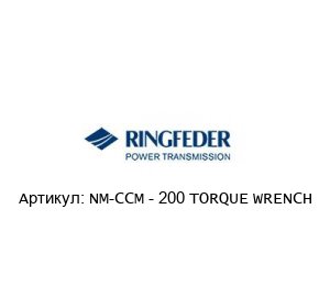 NM-CCM - 200 TORQUE WRENCH RINGFEDER
