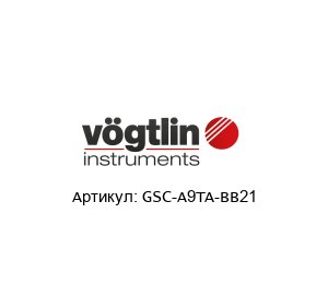 GSC-A9TA-BB21 V?gtlin Instruments Регулятор расхода газа