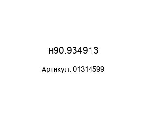 H90.934913 01314599 Voith Фильтр